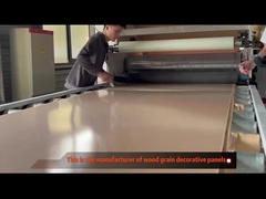 Houtkorrels Decoratieve PVC-wandpanelen voor binnenruimten WPC-wandpanelen voor binnenruimten Bamboe Houtskool