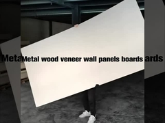 Metalen bamboe houtskoolvezel hout fineer warm verkoop waterdicht en vochtdicht 5/8 mm