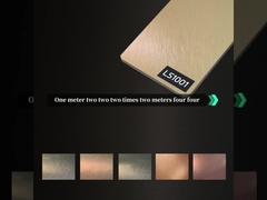 Vaste metalen textuur PVC bamboe houtskool veneer binnenwandpaneel