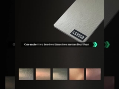 Fabrieksdirecte verkoop decoratieve materialen verfvrij metaal bamboe houtskool houten fineerpanelen