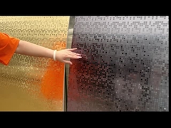 Waterdicht interieur decoratief mozaïek bamboe houtskool houten fineer panelen