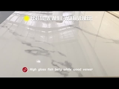 Inwendige PET-marmeren wandpanelen Milieuvriendelijke bamboe-houtskoolwandpanelen