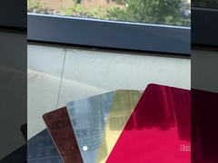 Groothandel Prijs Spiegel Wand Decor Wandpaneel PET Bamboe Houtskool Hout Veneer Board