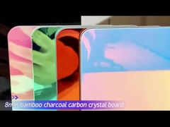 5 MM Warm verkoop Product Spiegel Wandpaneel Waterdicht Bamboe Houtskool Houten fineer