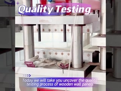 Kwaliteitstest van bamboe-houtskoolvoerplaten