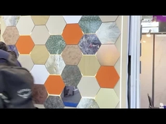 Wandpaneel van bamboehout