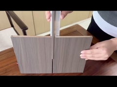 PVC-wandpaneel metalen lijnsplicing