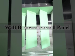 Moderne marmer bamboe houtfoelie