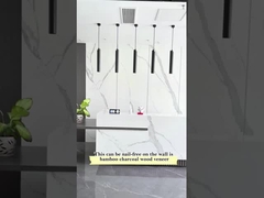 Fabrieksprijs 8 mm waterdicht marmer bamboe houtskool houten fineer