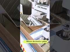 Milieuvriendelijk Interieur Bamboe Houtskool Spiegel Wandpanelen PVC Spiegel Houten Finer