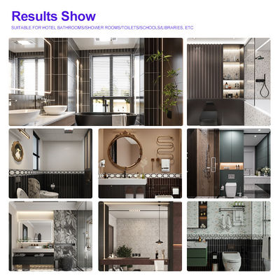 Waterproof Stain Resistant Eco Friendly Home Decor Tile SPC Wall Panel