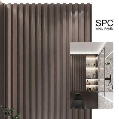 SPC Wall Panels Hot Sale 600*2440*4mm Waterproof Stone Plastic Eco-Friendly Pvc Plastic Interior Bathroom Wall Panel For Wet Rooms