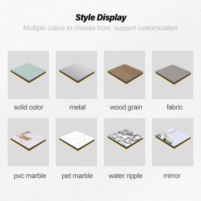 New Design Bamboo Charcoal Wood Veneer Waterproof And Fire-retardant Board For Indoor Decoration, Suitable For Corridor Ceilings