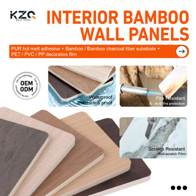 OEM ODM PET Waterproof Mirror Wall Panel for Hotel Commercial Project