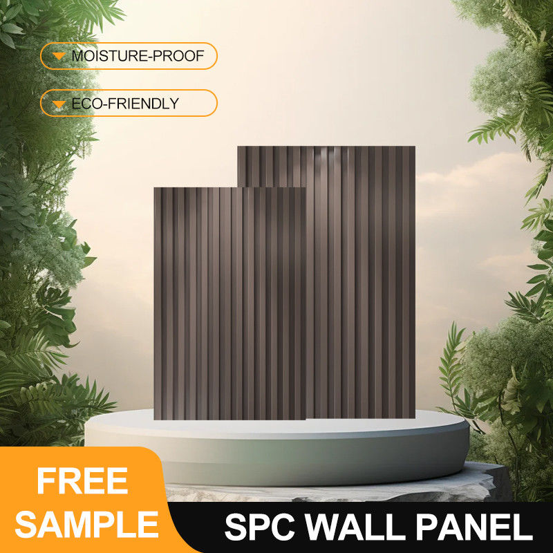 SPC Wall Panels Hot Sale 600*2440*4mm Waterproof Stone Plastic Eco-Friendly Pvc Plastic Interior Bathroom Wall Panel For Wet Rooms