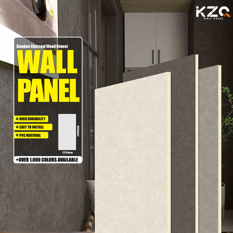 Marble Wall Panels Interior Decoration UV Sheet Waterproof Wall Board Customize Indoor Wall Panels