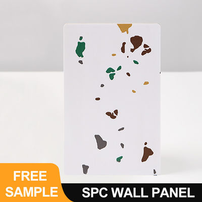 SPC wandpaneel 600*2440*4mm Waterdicht Steen Plastic Eco-Vriendelijk Hout Graan Naadloos Vergrendelen Interieur Decoratie Board