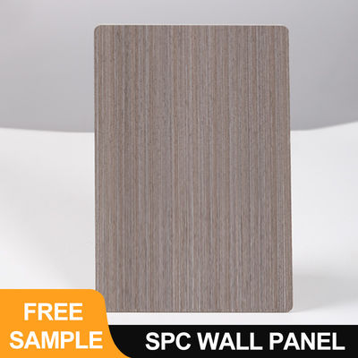 SPC wandpaneel 600*2440*4mm Waterdicht Steen Plastic Eco-Vriendelijk Hout Graan Naadloos Vergrendelen Interieur Decoratie Board