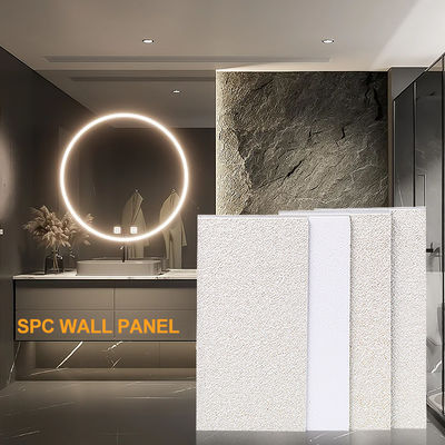 Nieuwe aanbieding: 600x2440x4mm Waterdicht en Vlamvertragend SPC Wandpaneel - Milieuvriendelijke Decoratieve Interieurpanelen voor Achtergrondmuur
