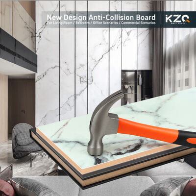 Nieuw product Verfvrij bamboe houtvezel wandpaneel tegen botsing waterdicht vochtvrij Makkelijk te installeren voor hotelcorridors