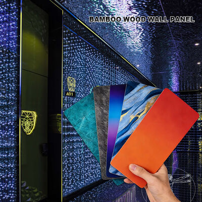 Moderne OEM-ontwerp 1220x2440 UV marmeren plaat PVC Plastic marmeren wandpaneel voor binnen