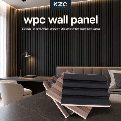 Eco-vriendelijk bamboevezel 3d wandpaneel Interieur WPC wandpaneel voor huishoudelijk gebruik