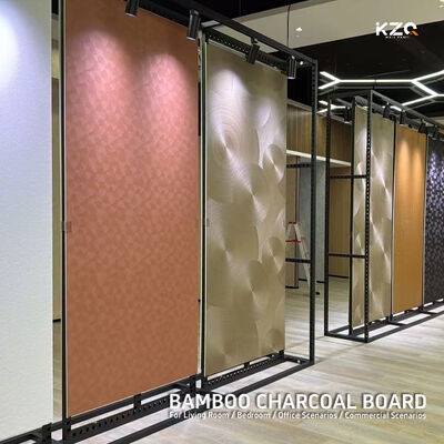 Custom OEM ODM bamboe houtskool houten fineer voor commercieel engineering project gebruik