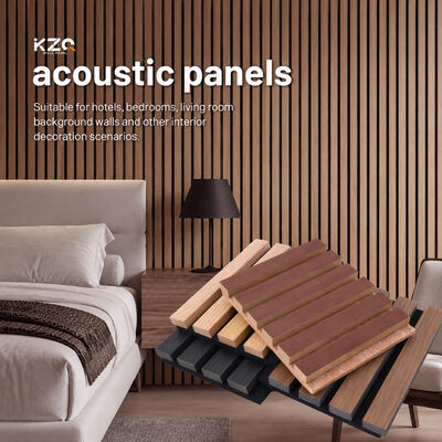 Fabriek Groothandel Houten akoestische panelen van polyestervezels Akoestische panelen voor hotels