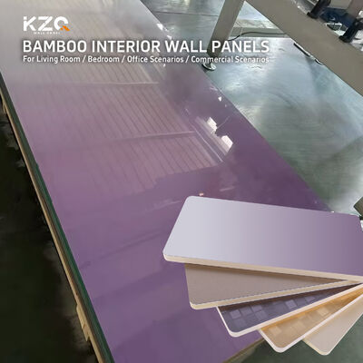 Nieuw Ontwerp Wandpaneel Bamboe Houtskool Houtfineer 3D Wandpaneel PVC Wandpaneel voor Commerciële Omgevingen